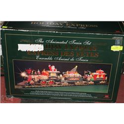 NEW BRIGHT HOLIDAY EXPRESS #380 ANIMATED TRAIN