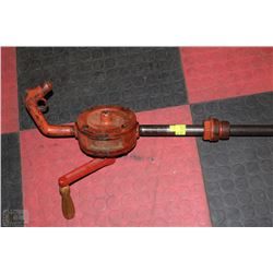 MONARCH MACHINERY WINNIPEG CANADA MODEL5HAND PUMP