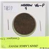 Image 1 : 1859 CANADIAN LARGE PENNY