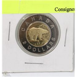 L)2000 CANADIAN $2 DOLLAR COIN