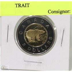 M)2003 CANADIAN $2 DOLLAR COIN NEW PORTRAIT