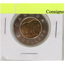O)2005 CANADIAN $2 DOLLAR COIN