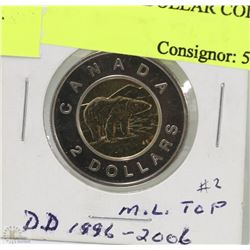 S)2006 CANADIAN $2 DOLLAR COIN