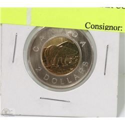 U)2008 CANADIAN $2 DOLLAR COIN