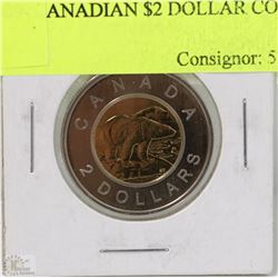W)2009  CANADIAN $2 DOLLAR COIN