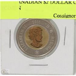 Y)2011  CANADIAN $2 DOLLAR COIN SPECIMEN