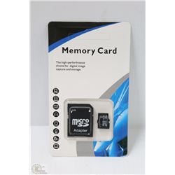 NEW 32 GB MICRO SD CARD WITH ADAPTOR