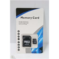 NEW 32 GB MICRO SD CARD WITH ADAPTOR