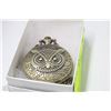 Image 1 : NEW OWL THEMED LARGE POCKET WATCH WITH CHAIN