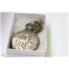 Image 1 : NEW BIG BUCK POCKET WATCH WITH CHAIN