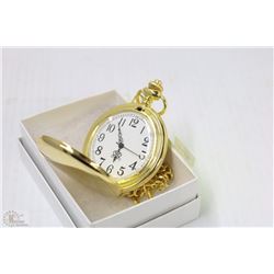 NEW POCKET WATCH WITH CHAIN