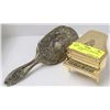 Image 1 : GOLD PLATED METAL MUSIC BOX PIANO , SILVER