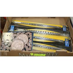 5 POWERFIST DRIVE SOCKET HOLDERS WITH 6 COIN