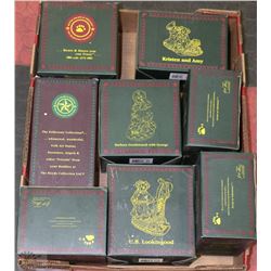 BOX WITH ALL NEW BOYDS BEARS FIGURINES & GIFTWARE