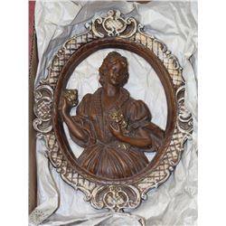 VINTAGE 1958 UNIVERSAL VICTORIAN WOMEN CHALKWARE