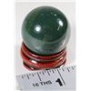 Image 1 : #37-NATURAL BLOOD STONE SPHERE CRYSTAL HEALING BA