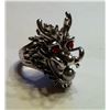 Image 1 : PUNK STYLE STEEL DRAGON RING