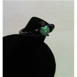 BLACK GOLD FILLED CLADDAGH RING