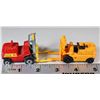 Image 1 : 1974 TOMICA KOMATSA FORKLIFT AND 1972 MATCH BOX