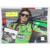 Image 1 : DANICA PATRICK SIGNED 8"X10" WITH COA PICTURE