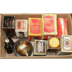 COLLECTIBLE AVON BOTTLES INCL 2 CARS, TRAIN ENGINE