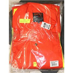 2 NEW SAFETY POLY/COTTON COVERALLS SIZES 54 & 54T