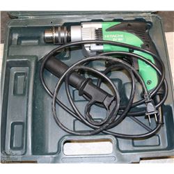 HITACHI 16VOLT CORDED DRILL IN CASE