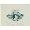 Image 1 : #11-STERLING SILVER TOPAZ RING SIZE 6.5