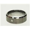 Image 3 : #21-TUNGSTEN DIAMOND MEN'S RING SIZE 8.5
