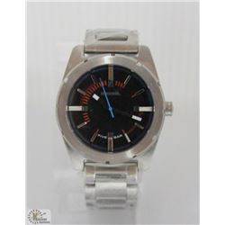 NEW JUMBO 44MM DIESEL S/S QUARTZ MEN'S WATCH