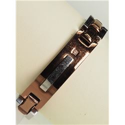 #30-STAINLESS STEEL DIAMOND BRACELET