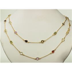 #34-STERLING SILVER AND GOLD PLATED FANCY