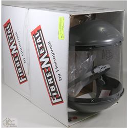 2 NEW FIBERMETAL FULL FACE GRINDING SHIELDS
