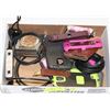 Image 1 : FLAT OF MIXED ITEMS  INCL CABLES, PHONE CASES ETC