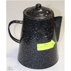 ENAMEL CAMPING COFFEE POT