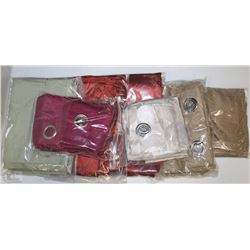 BOX W/7 CURTAIN SETS (SETS OF 2) -