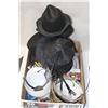 Image 1 : BOX OF ASSORTED BRAND NEW  WIGS AND HATS