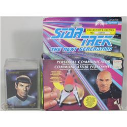 STAR TREK COLLECTABLE TRADING CARDS AND STAR TREK