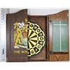 Image 1 : THE ROYAL ARMS WOODEN DART BOARD