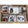 Image 1 : SMALL BOX OF ASSORTED STARWARS FIGURINES