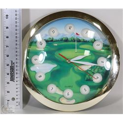 GOLFERS CLOCK