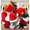 Image 1 : FLAT OF CHRISTMAS PLUSH