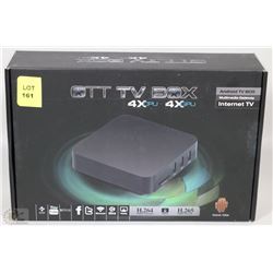 NEW 4XCPU OTT TV BOX (ANDROID) 1080 INTERNET TV