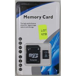 NEW 32GB MICRO SD WITH SD ADAPTOR