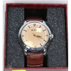 EYKI MANS WATCH LEATHER STRAP