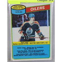WAYNE GRETZKY 1979-1980 OPEECHEE #182 HOCKEY CARD