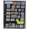 Image 1 : TWO SIDED SHEET OF MINT CANADA STAMPS