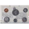 Image 1 : 1968 CANADIAN 6 COIN UNCIRCIRCULATED SET WITH COA