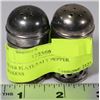 Image 1 : SILVER PLATED SALT PEPPER SHAKERS
