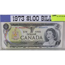 CANADA 1973 $1.00 BILL